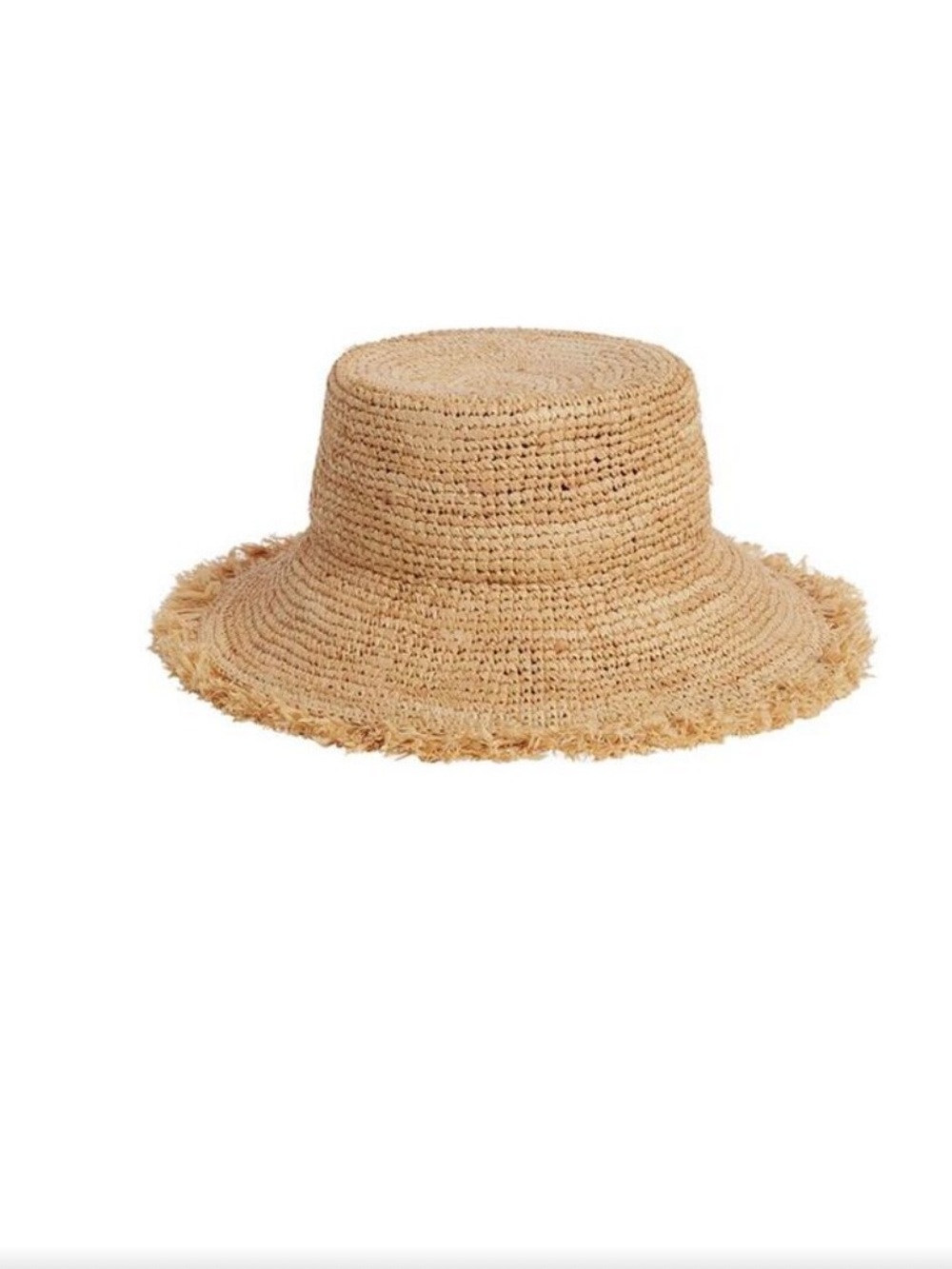 Rylee + Cru Raffia Straw Bucket Hat - Picture 3 of 6